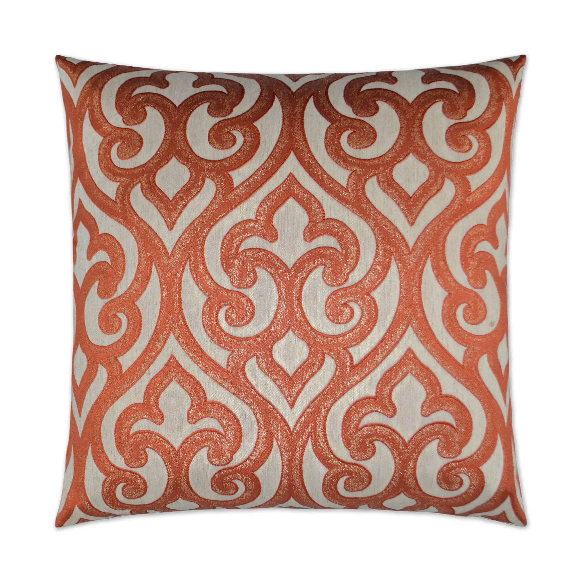 Bastia Red Throw Pillow With Insert