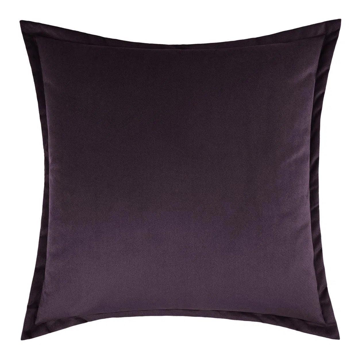 Belvedere Flange Amethyst Pruple Throw Pillow With Insert