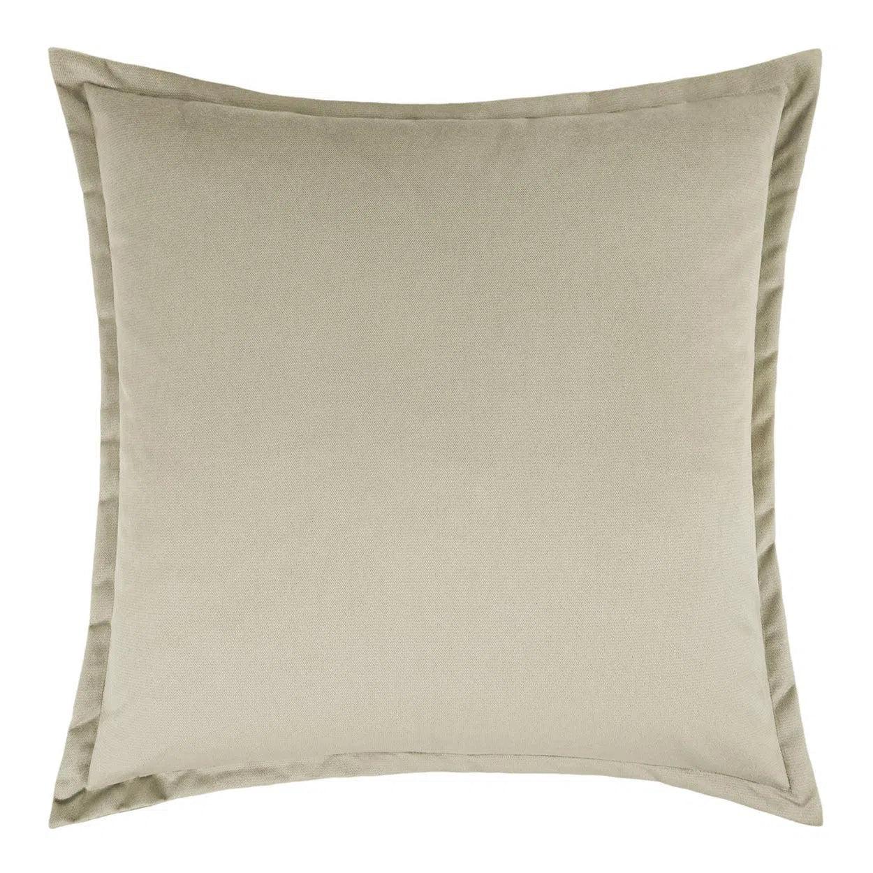 Belvedere Flange Beach Brown Throw Pillow With Insert