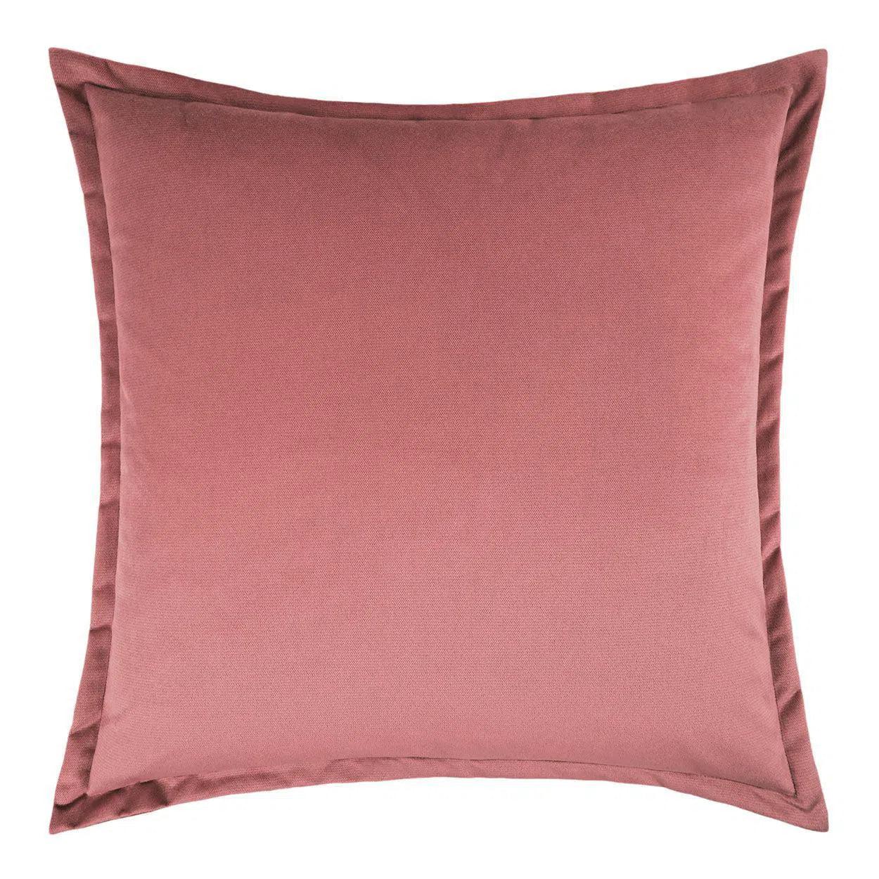 Belvedere Flange Orchid Coral Throw Pillow With Insert