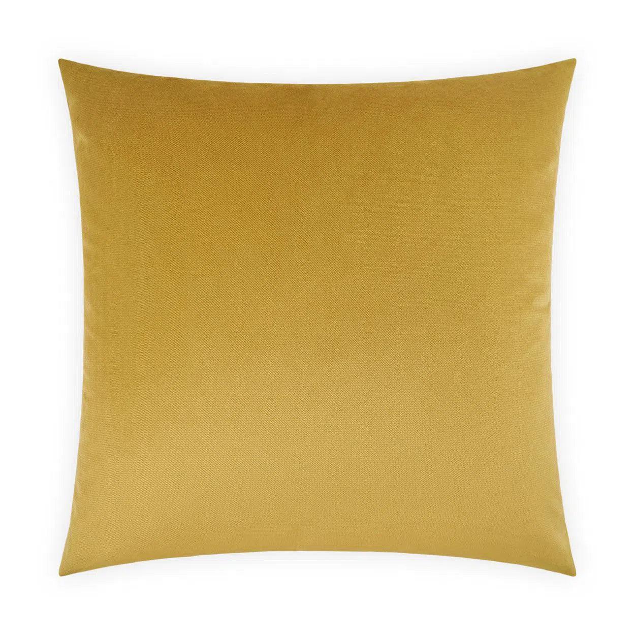 Belvedere Curry Gold Throw Pillow With Insert