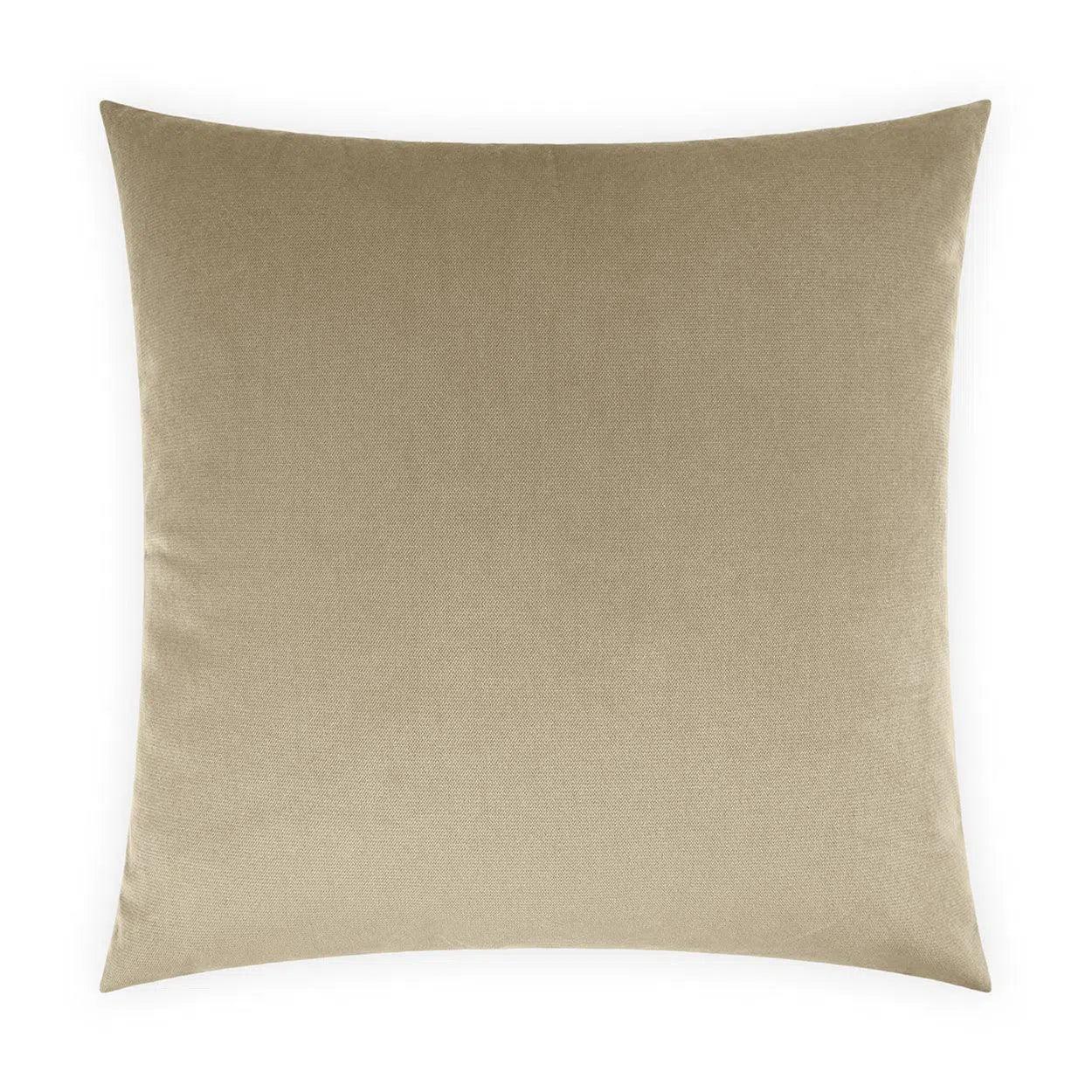 Belvedere Linen Brown Throw Pillow With Insert