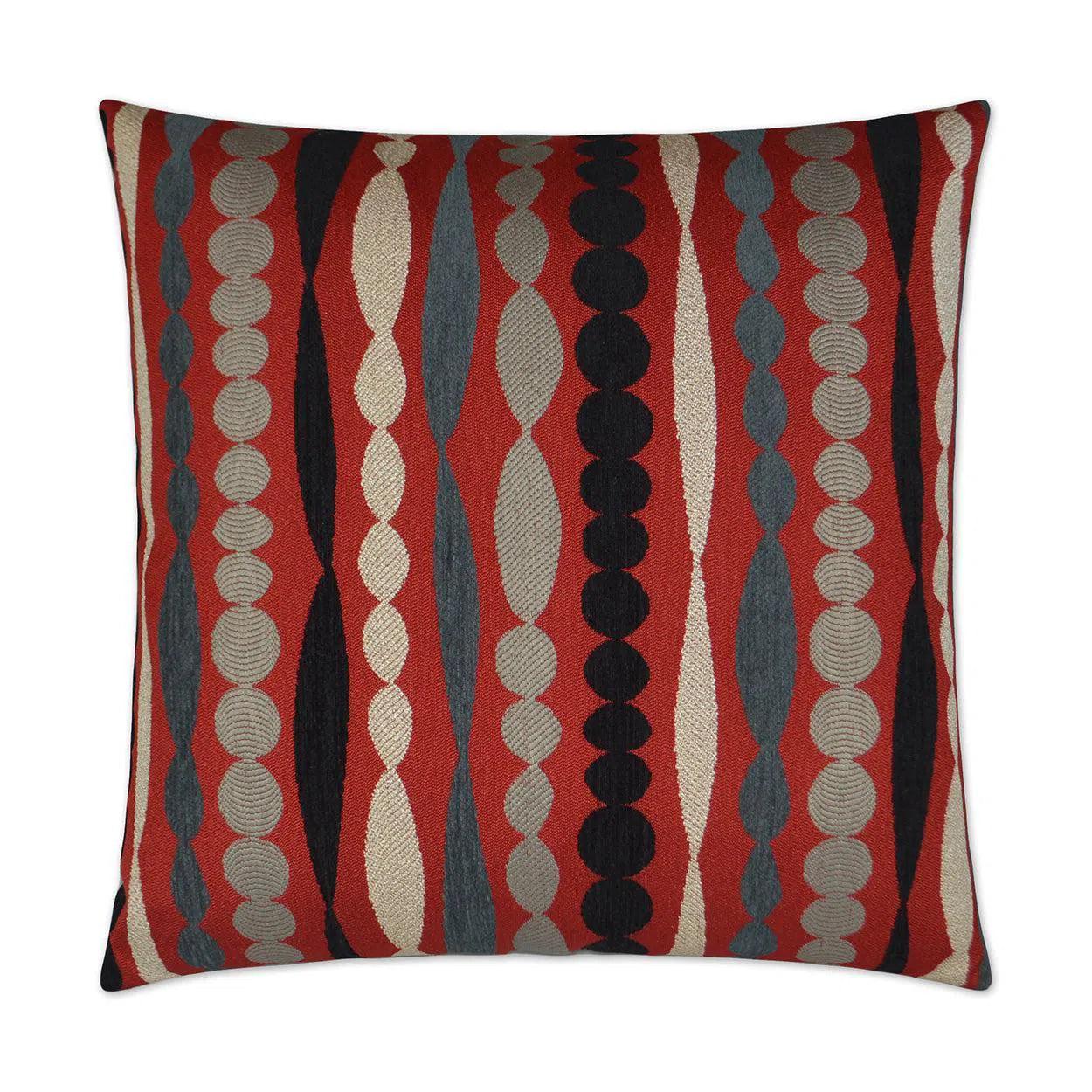 Big Bang Lacquer Red Throw Pillow With Insert