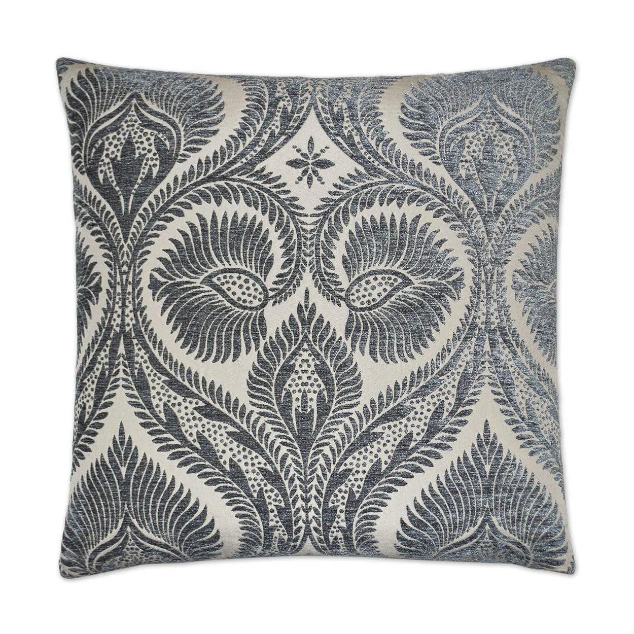 Burma Grey Throw Pillow With Insert