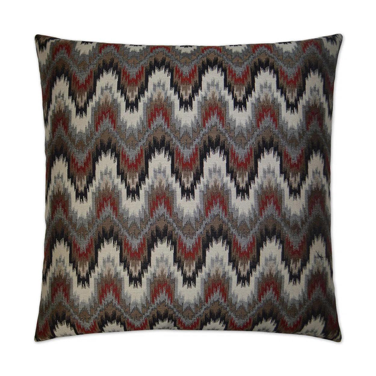 Cascade Multi Color Throw Pillow With Insert