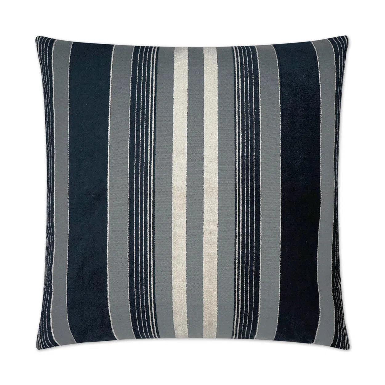 Cayman Domino Black Throw Pillow With Insert