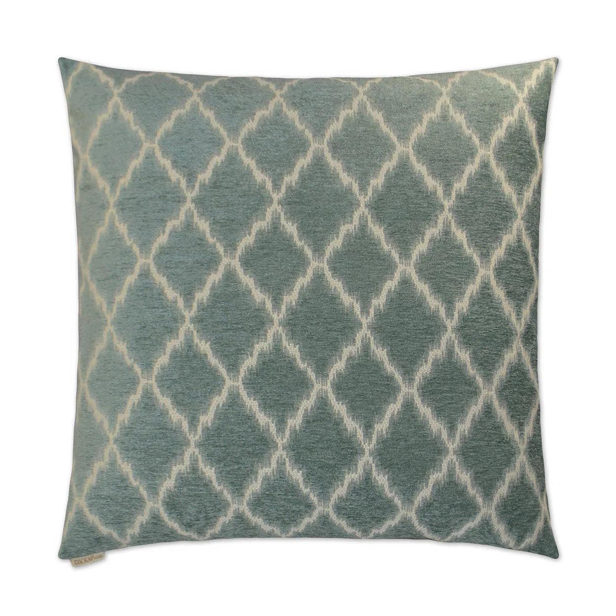 Chateau Mist Grey Throw Pillow With Insert