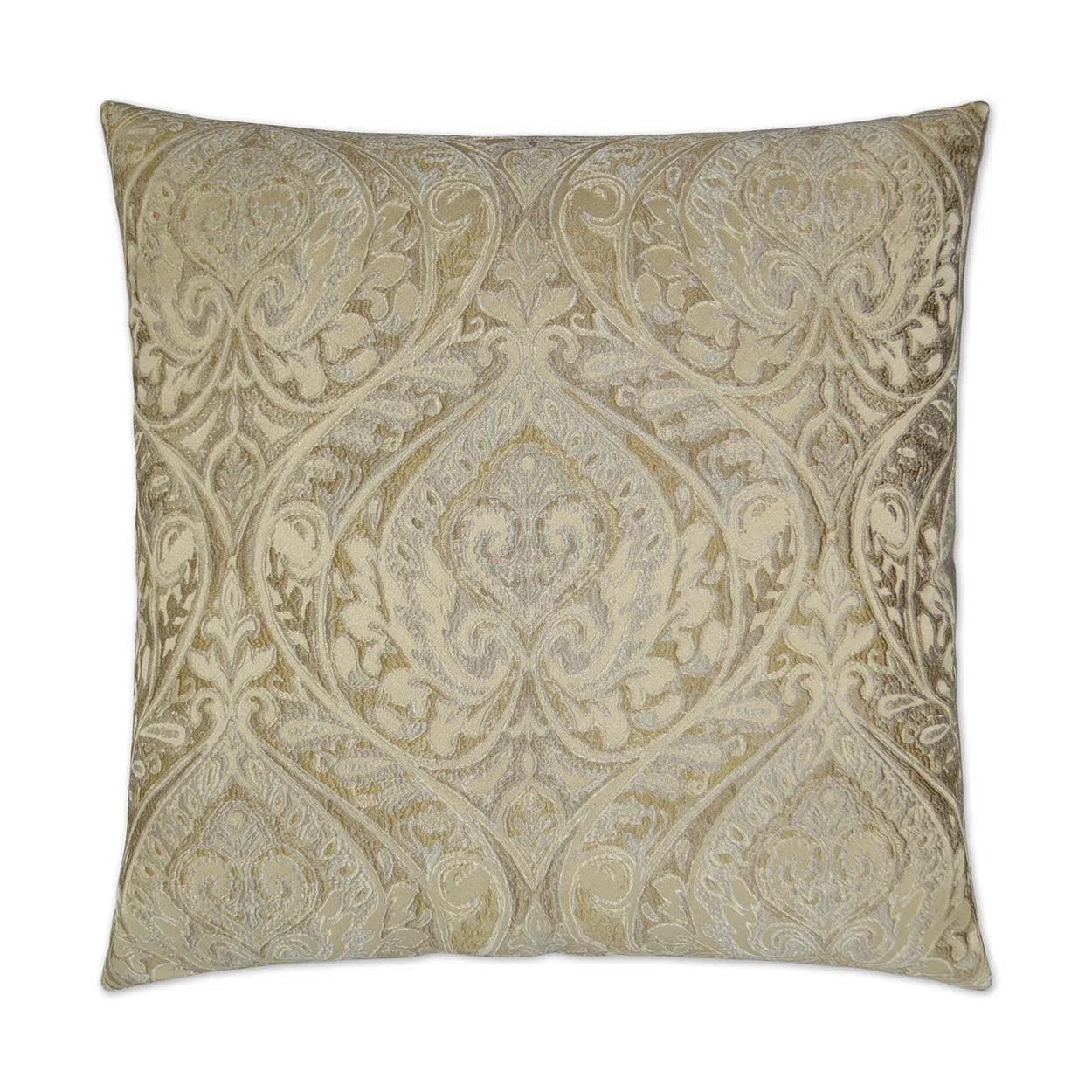 Citation Linen Brown Throw Pillow With Insert