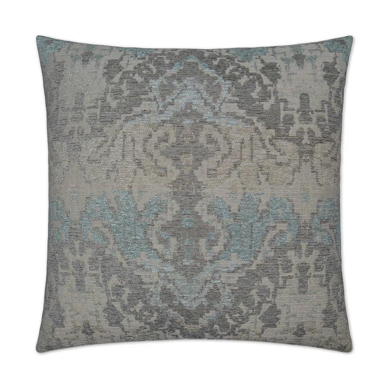 Collector Mist Grey Throw Pillow With Insert