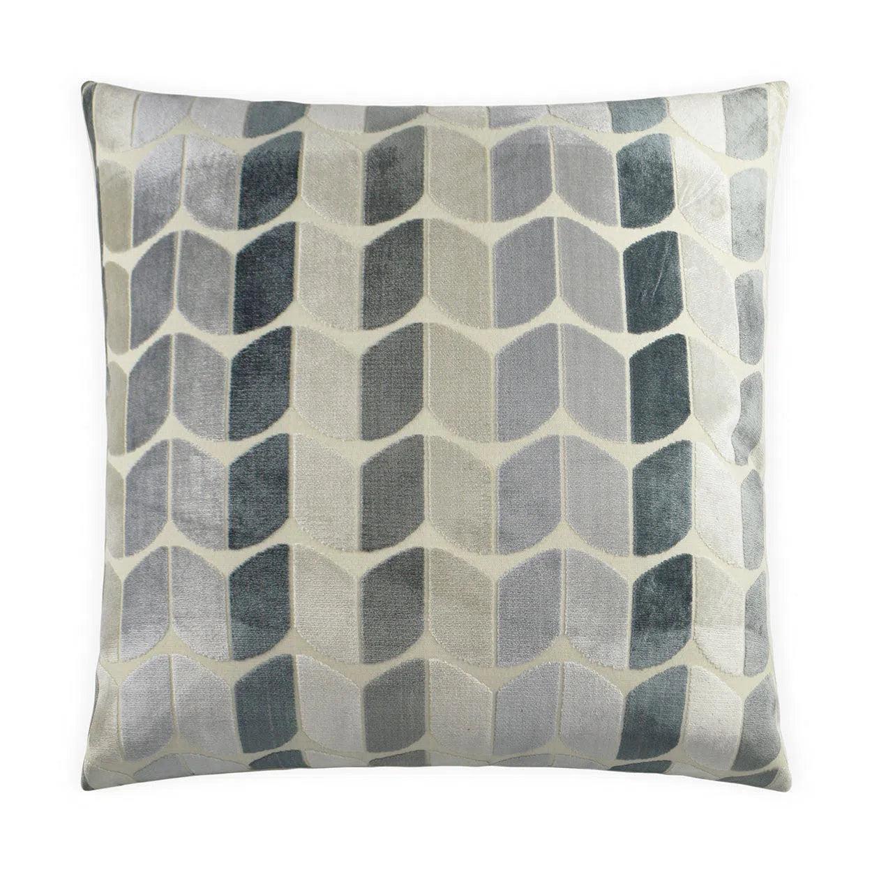 Copenhagen Zinc Grey Throw Pillow With Insert