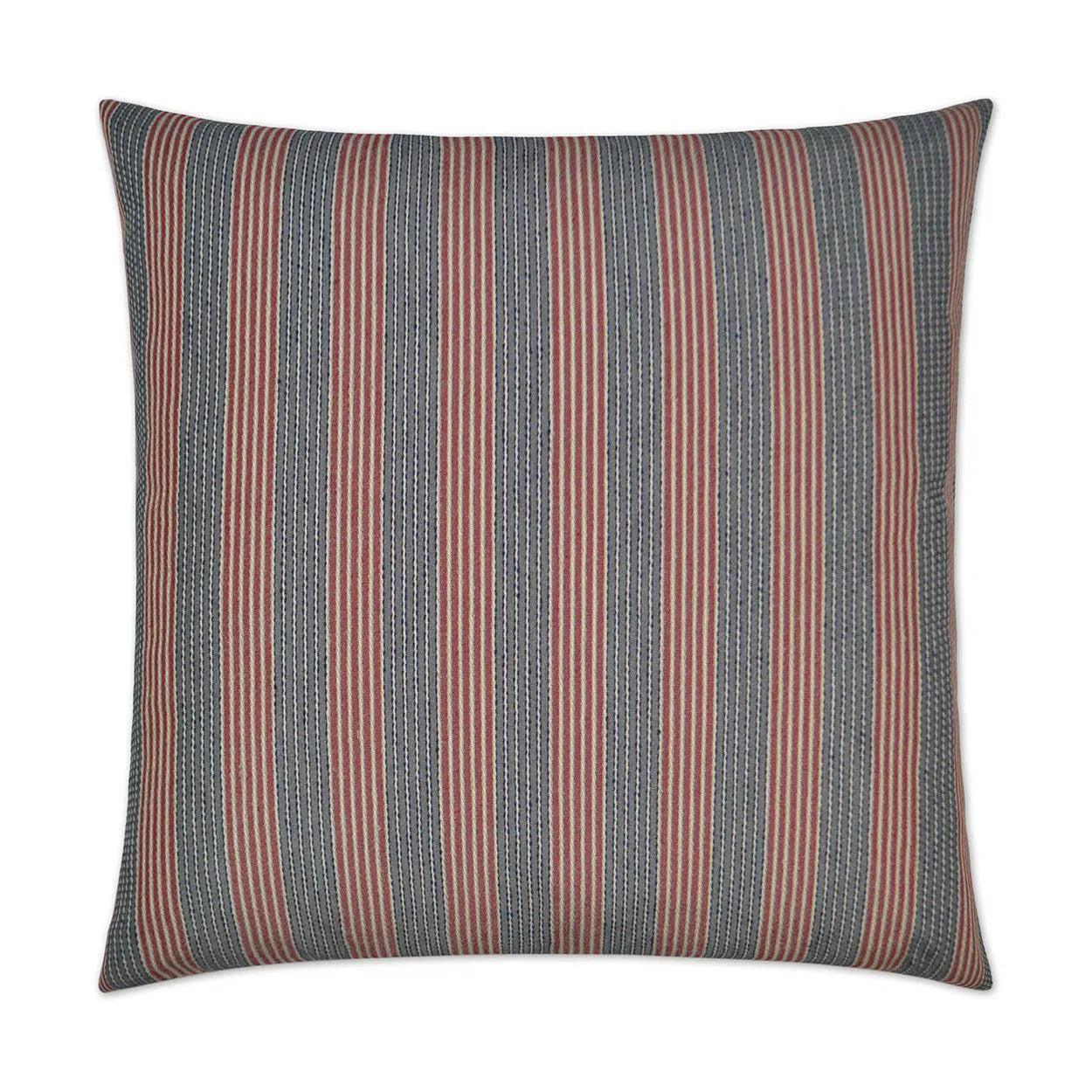 Creighton Garnet Red Throw Pillow With Insert