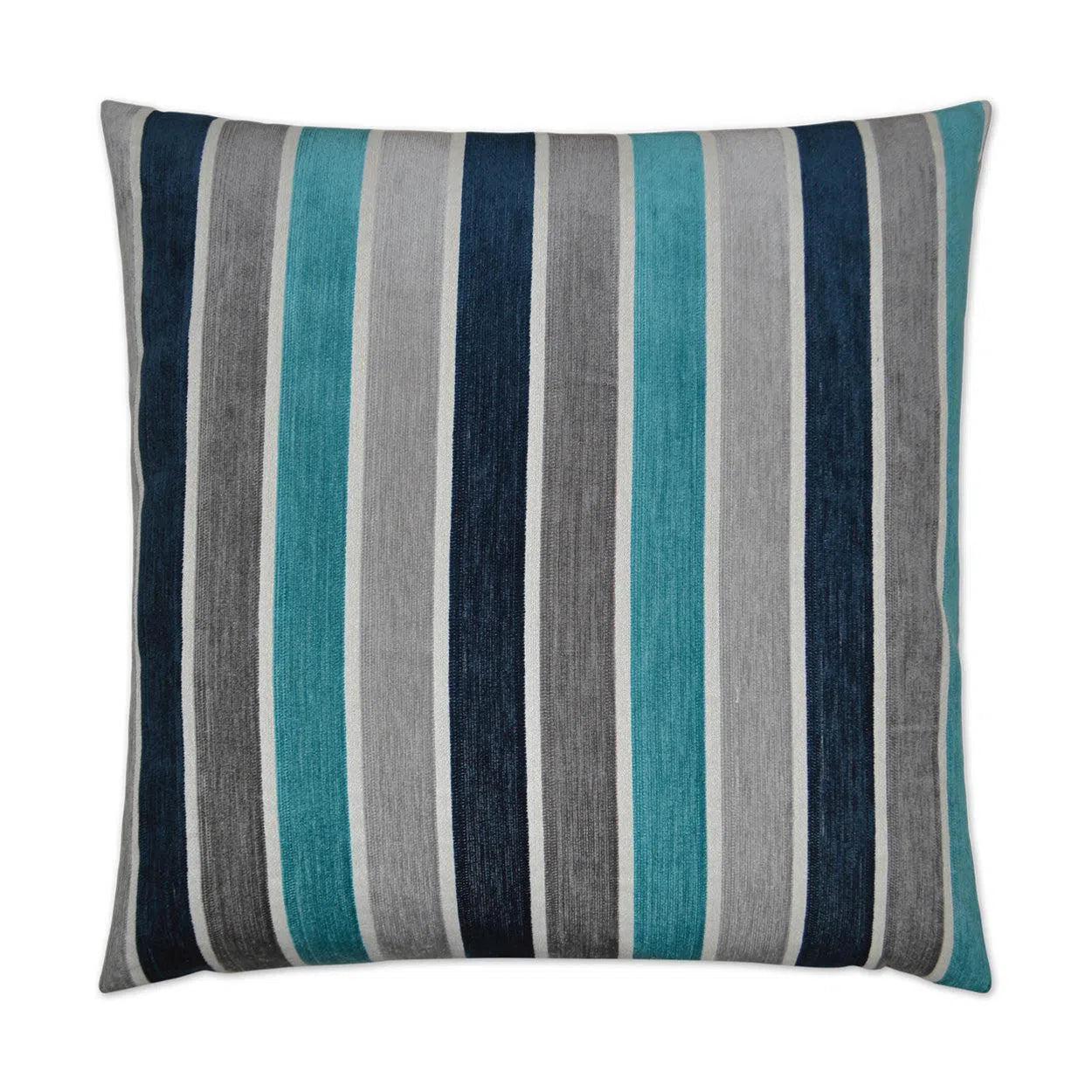 Delilah Sky Blue Throw Pillow With Insert