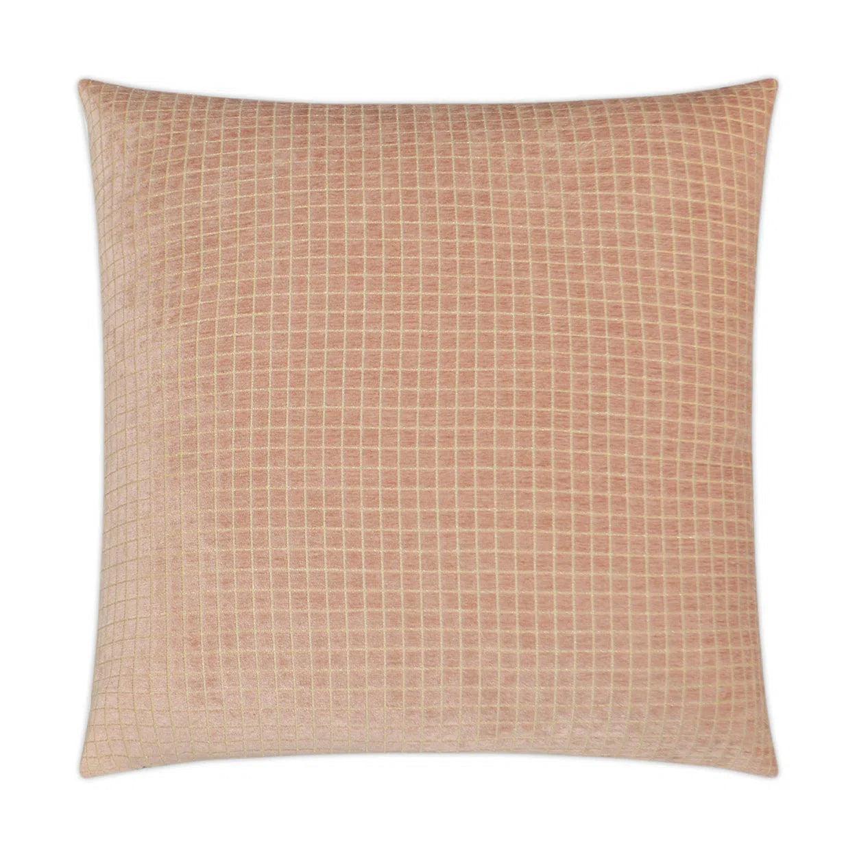 Electric Blush Brown Throw Pillow With Insert