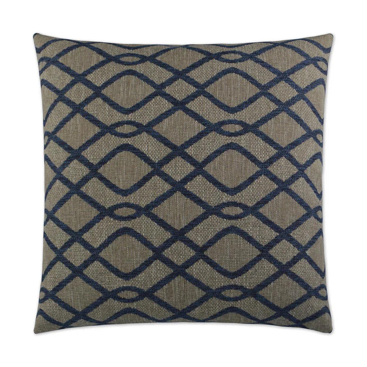 Elisende Brown Throw Pillow With Insert