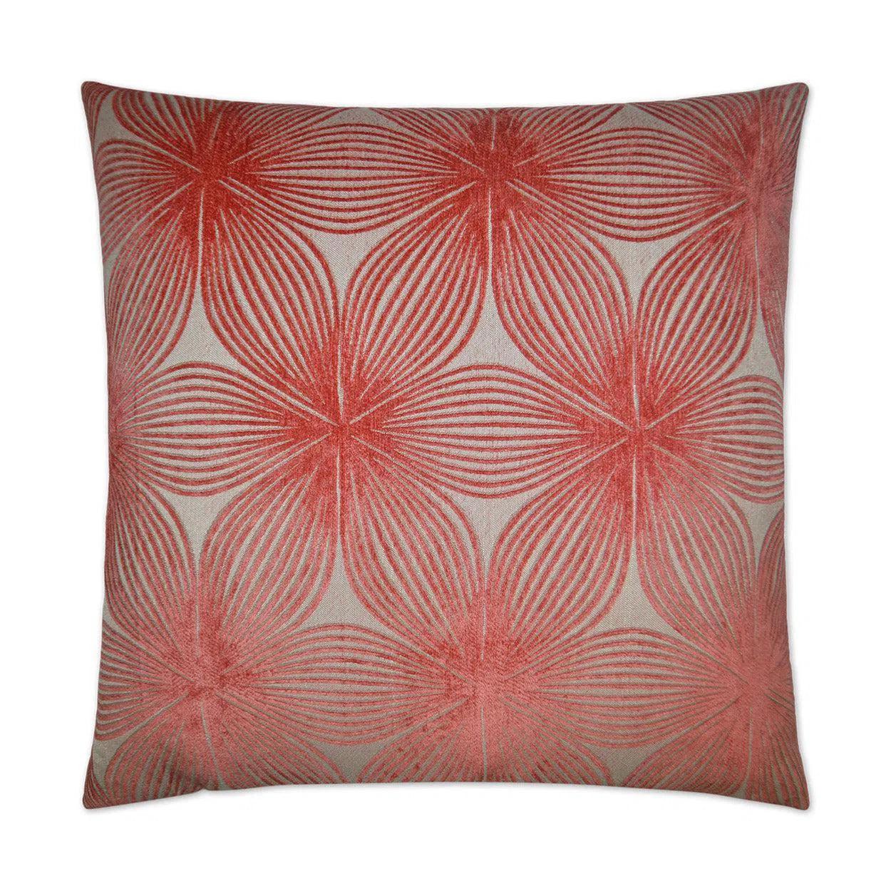 Ellery Coral Throw Pillow With Insert