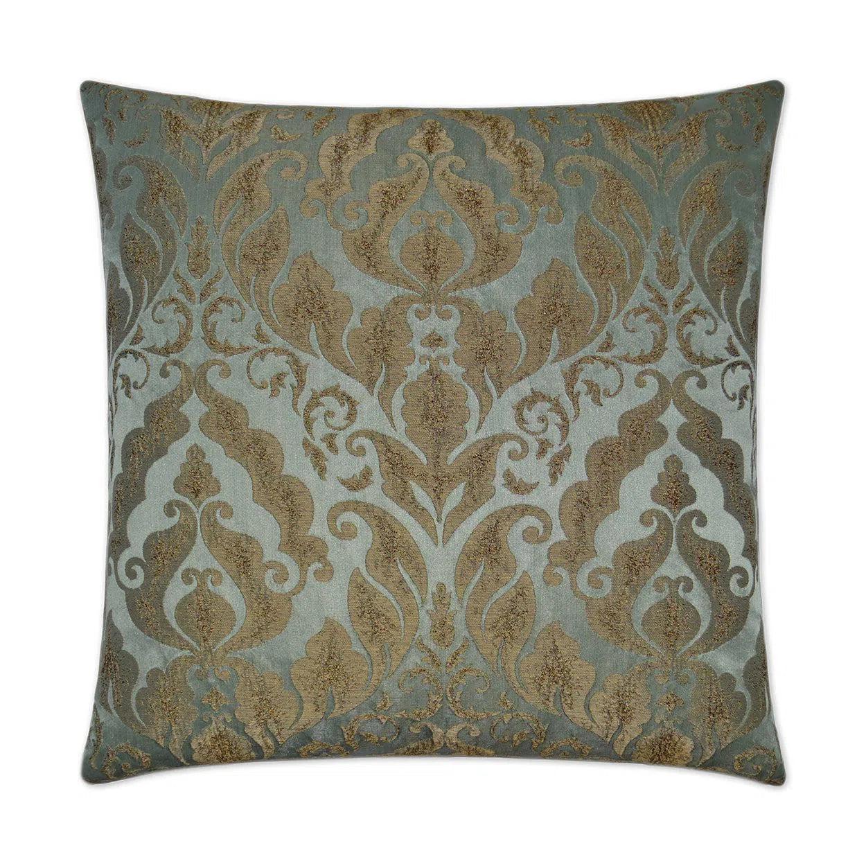 Fantasia Brown Throw Pillow With Insert