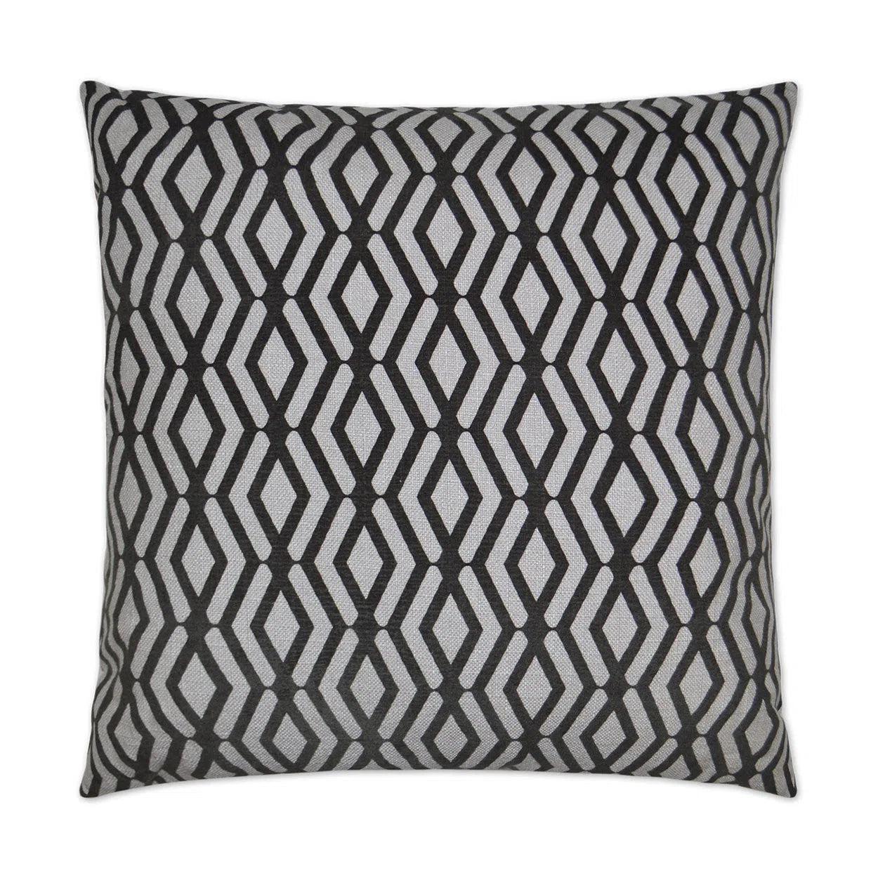 Fulcrum Grey Throw Pillow With Insert