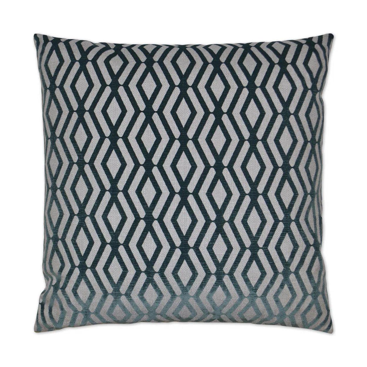 Fulcrum Ocean Blue Throw Pillow With Insert