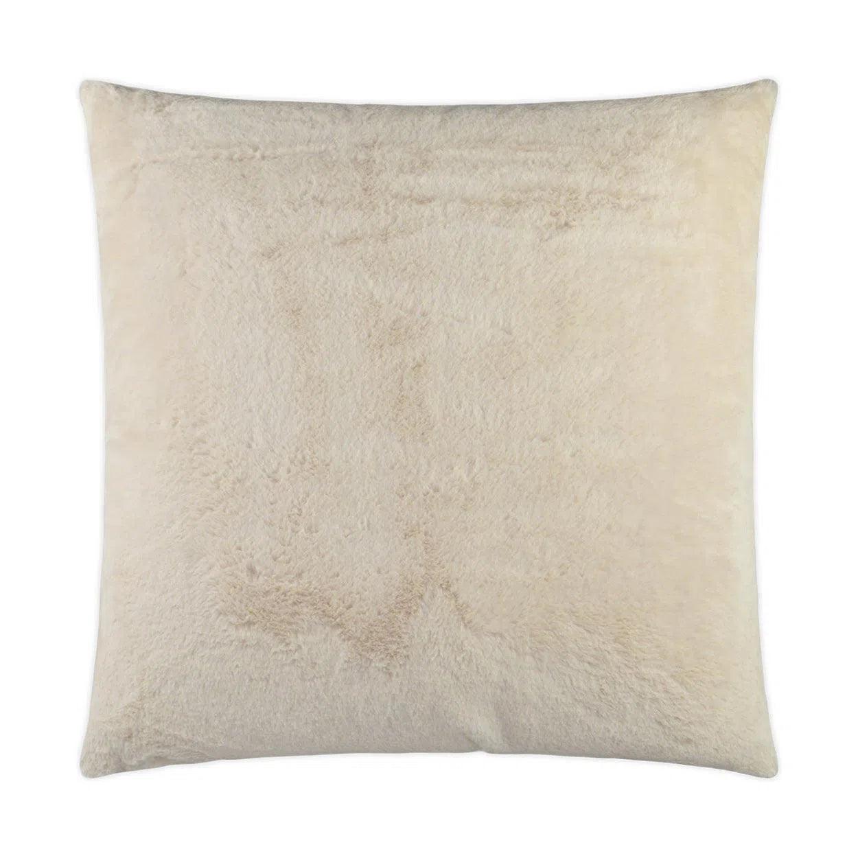 Furocious Cream Throw Pillow With Insert