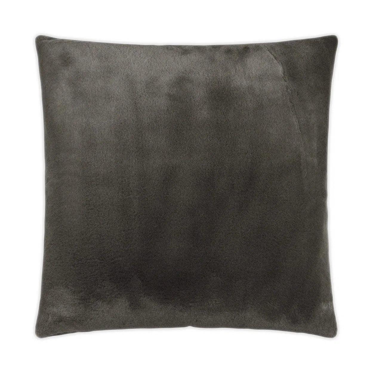 Furocious Chocolate Brown Throw Pillow With Insert