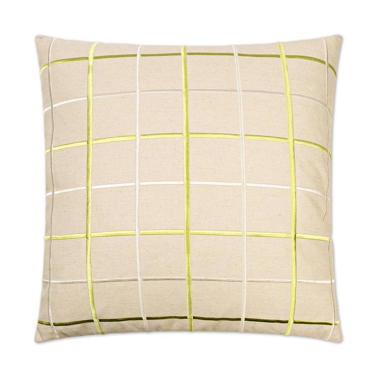 Gateway Citron Brown Throw Pillow With Insert