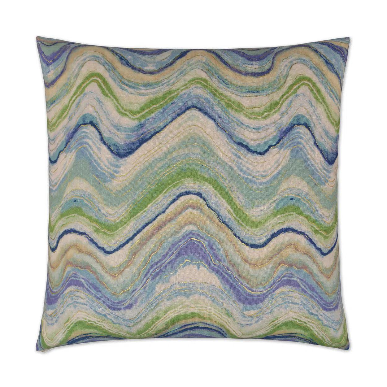 Genoa Multi Color Throw Pillow With Insert