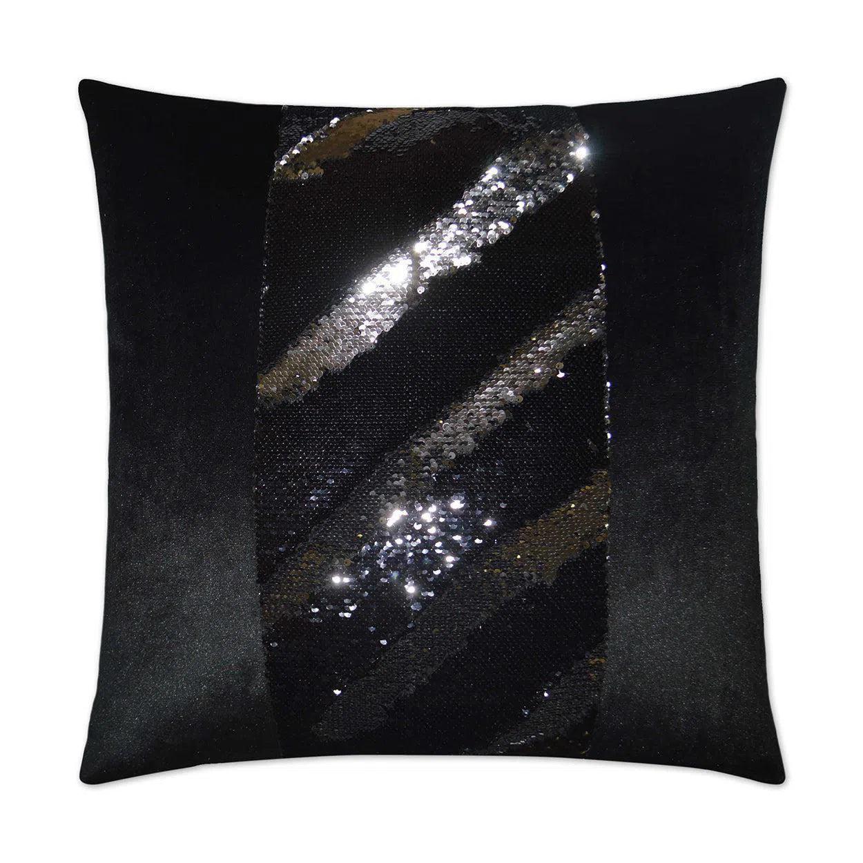 Hylee II Black Throw Pillow With Insert