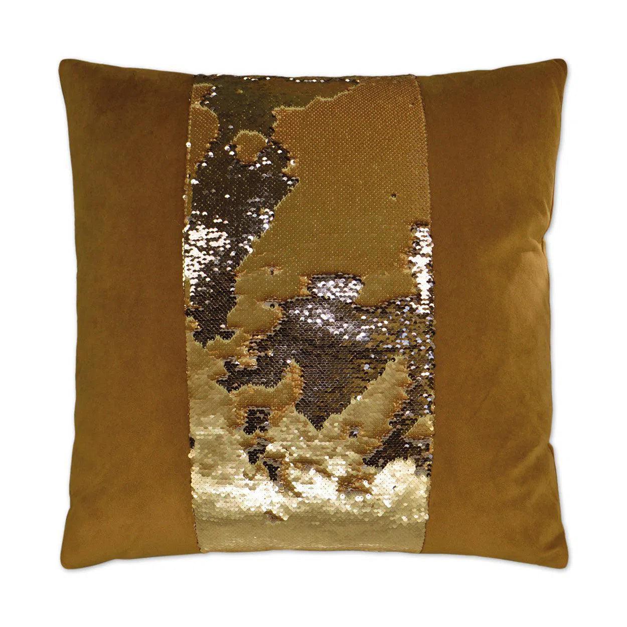 Hylee II Honey Brown Throw Pillow With Insert