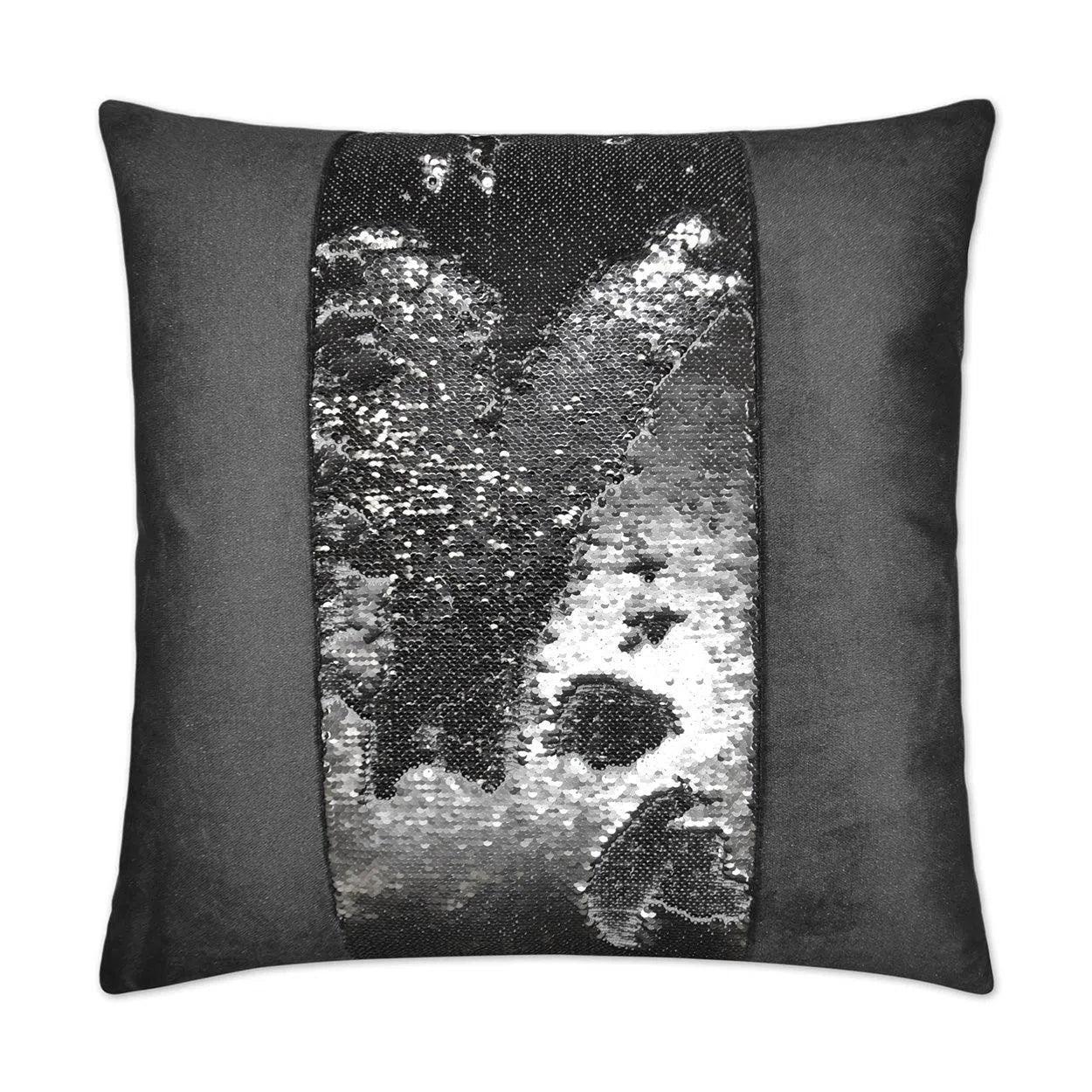 Hylee II Pewter Grey Throw Pillow With Insert