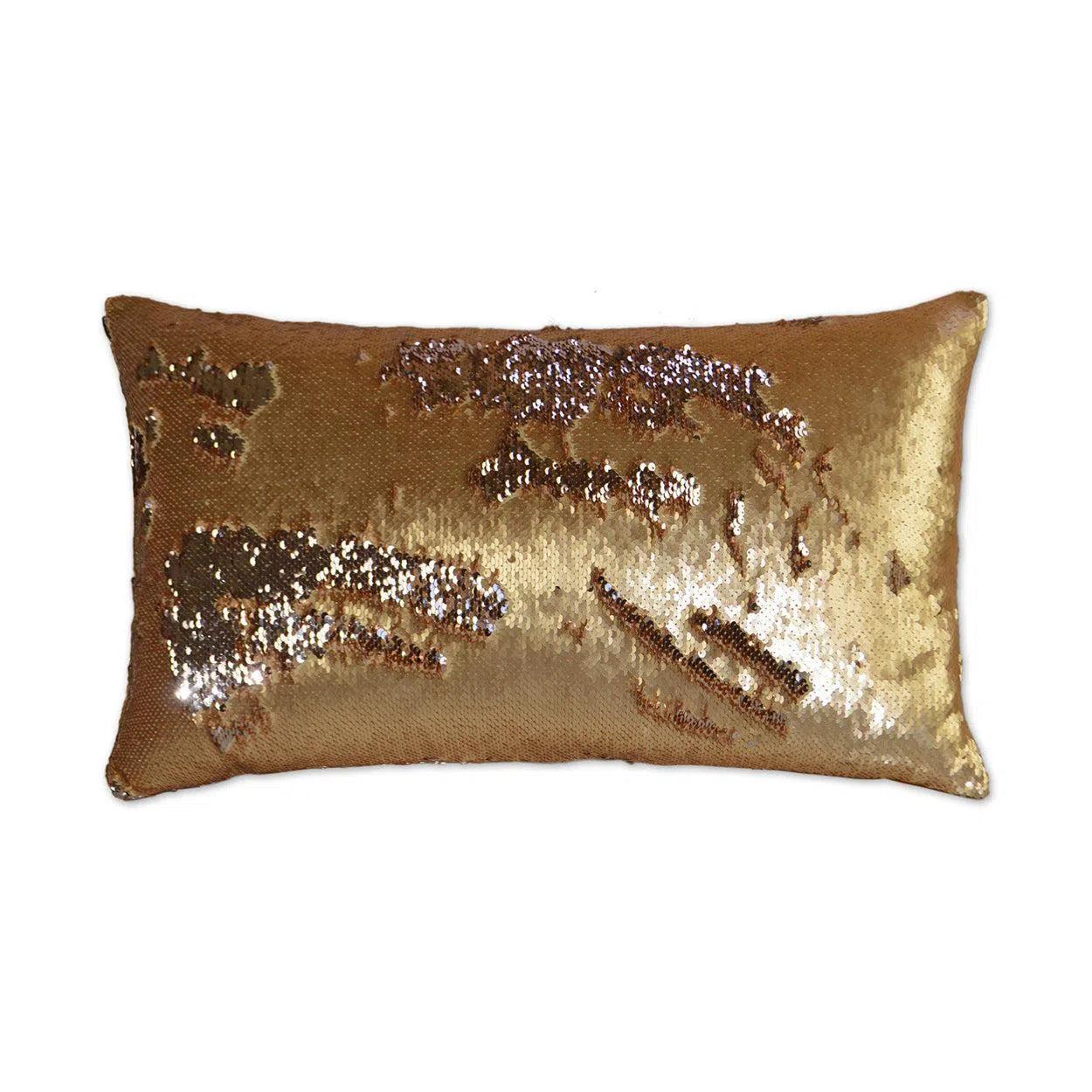 Hylee Lumbar Honey Gold Throw Pillow With Insert