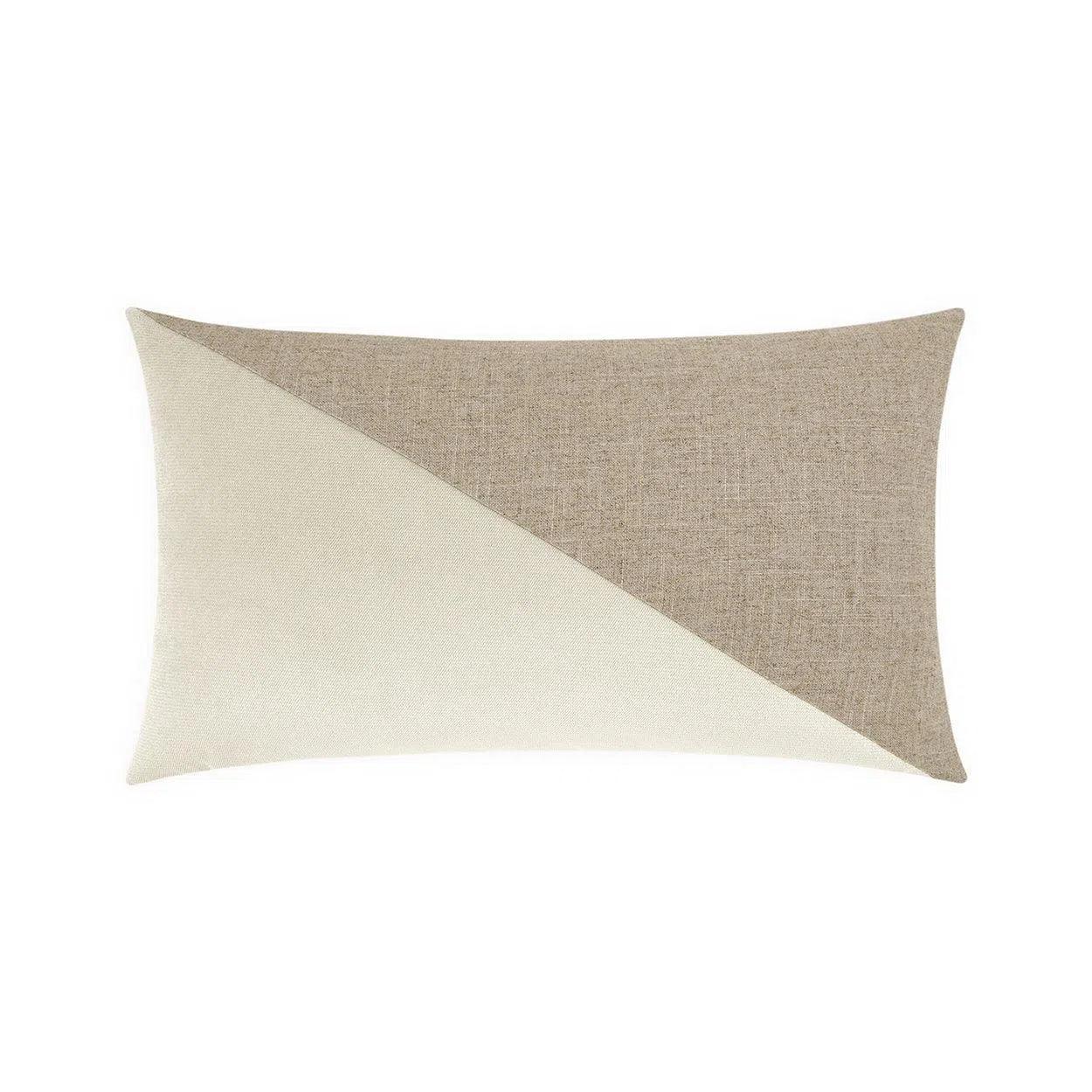 Jefferson Lumbar Ivory Throw Pillow With Insert