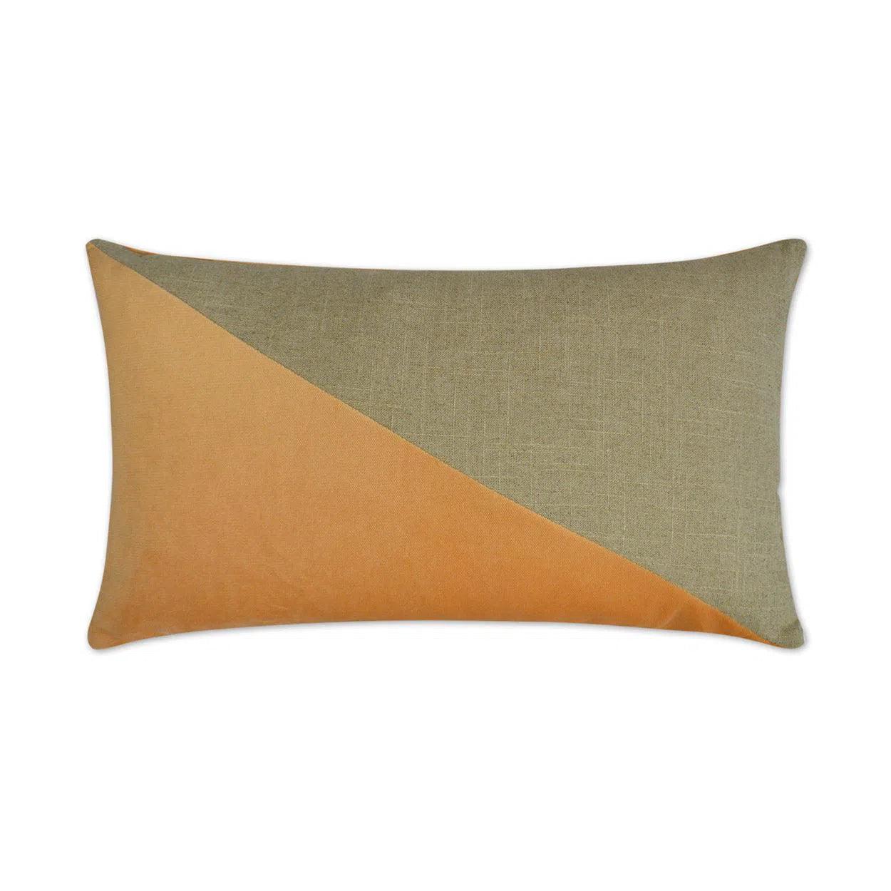 Jefferson Lumbar Satsuma Brown Throw Pillow With Insert