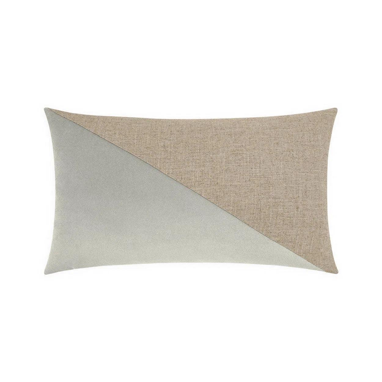 Jefferson Lumbar Whisper SIlver Throw Pillow With Insert