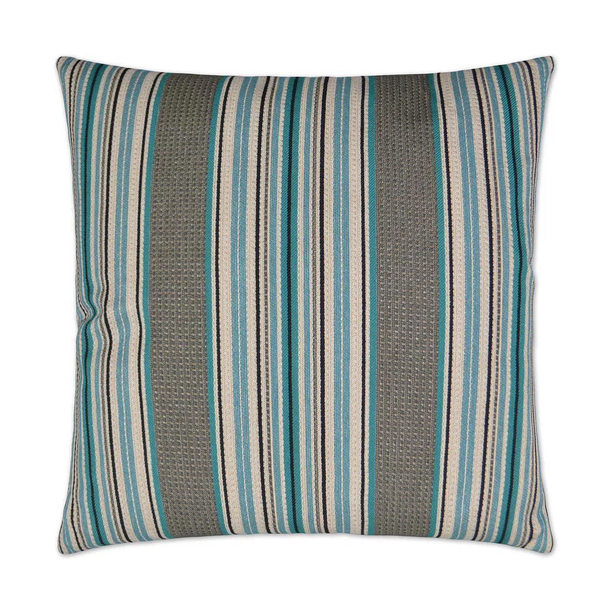 Kreiger Blue Throw Pillow With Insert