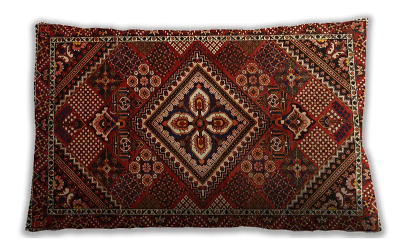 Traditional Classic Indoor Outdoor Rectangular Light Brown Lumbar Throw Pillow, 13 inch by 19 inch, lbtr1946