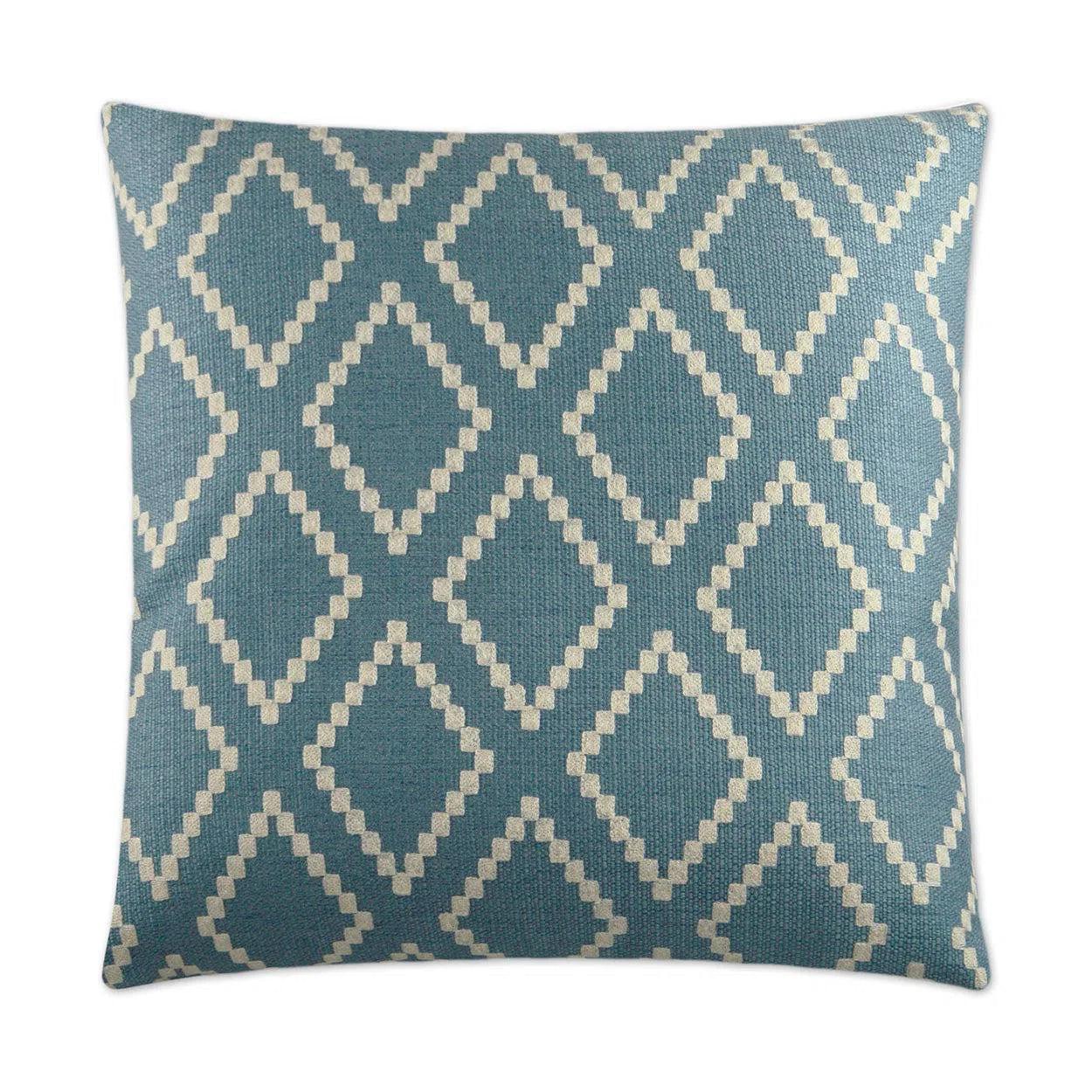 Matteo Turquoise Throw Pillow With Insert