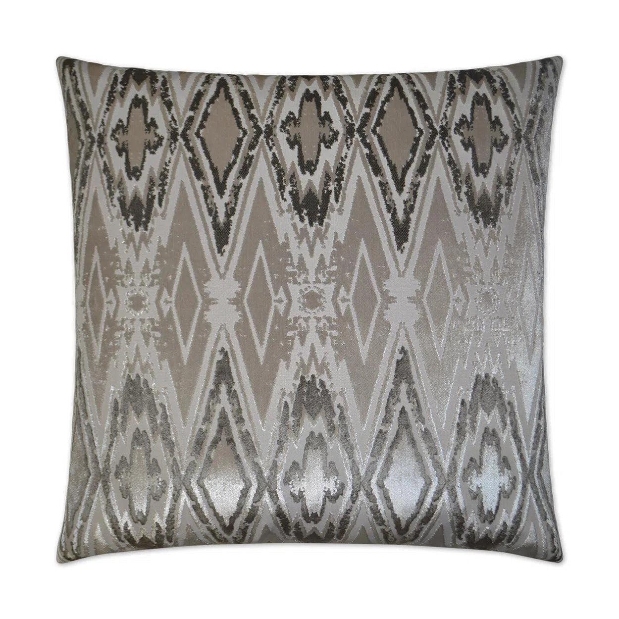 Maximus Platinum Throw Pillow With Insert