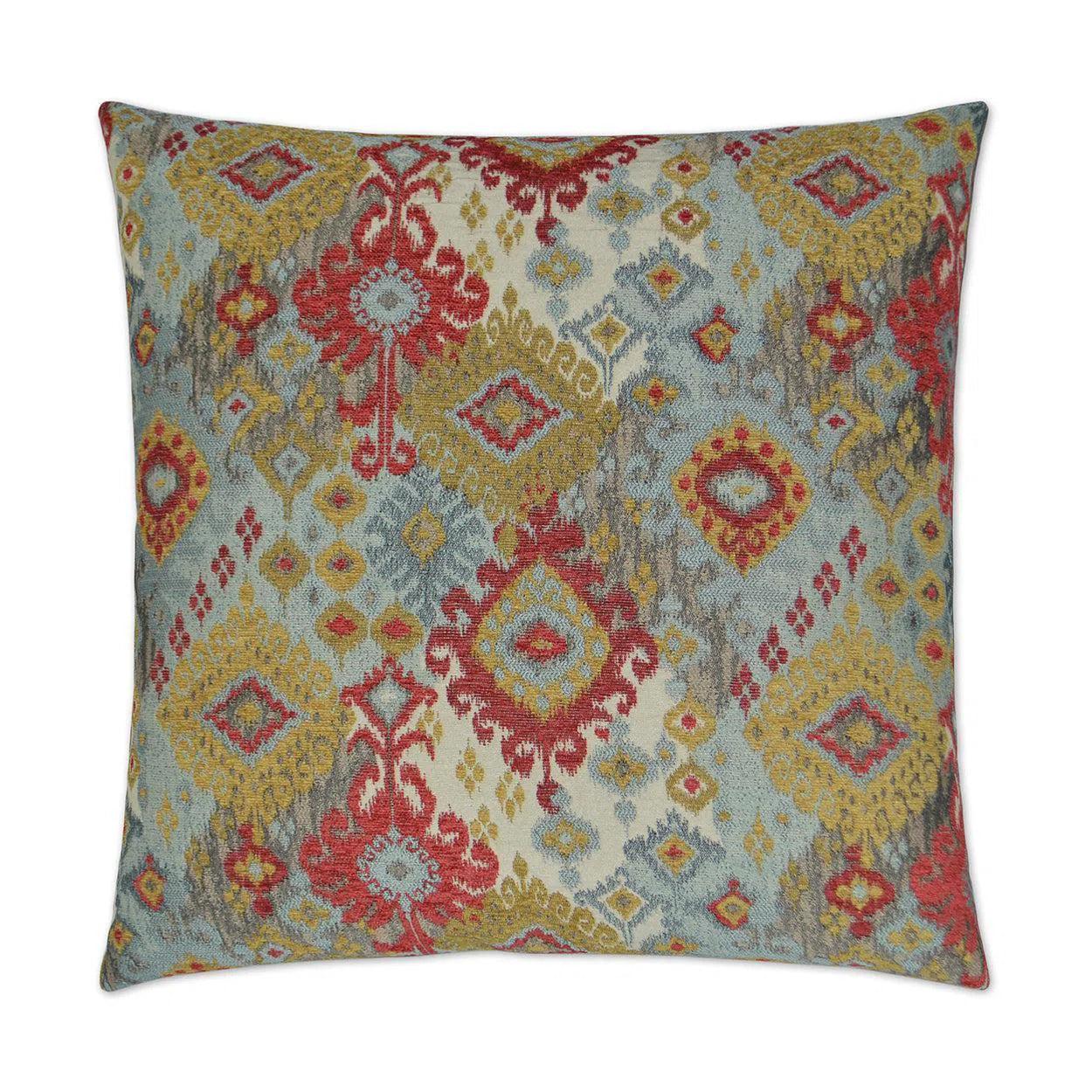 Motipur Multi Color Throw Pillow With Insert