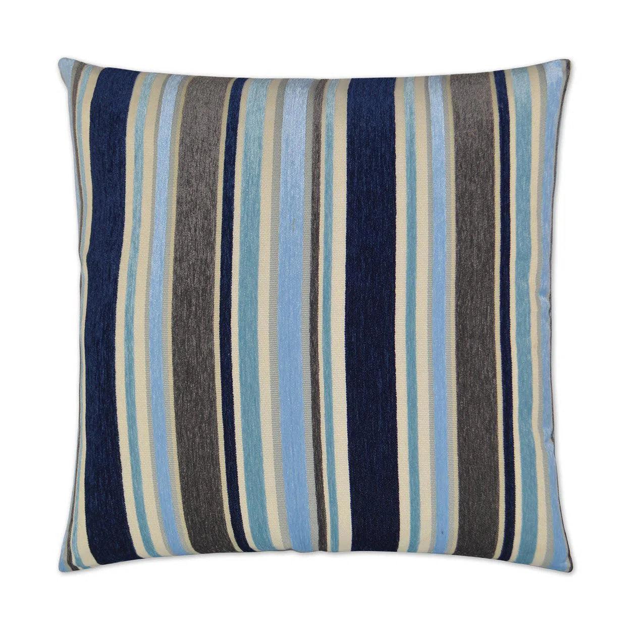 Oliver Blue Throw Pillow With Insert