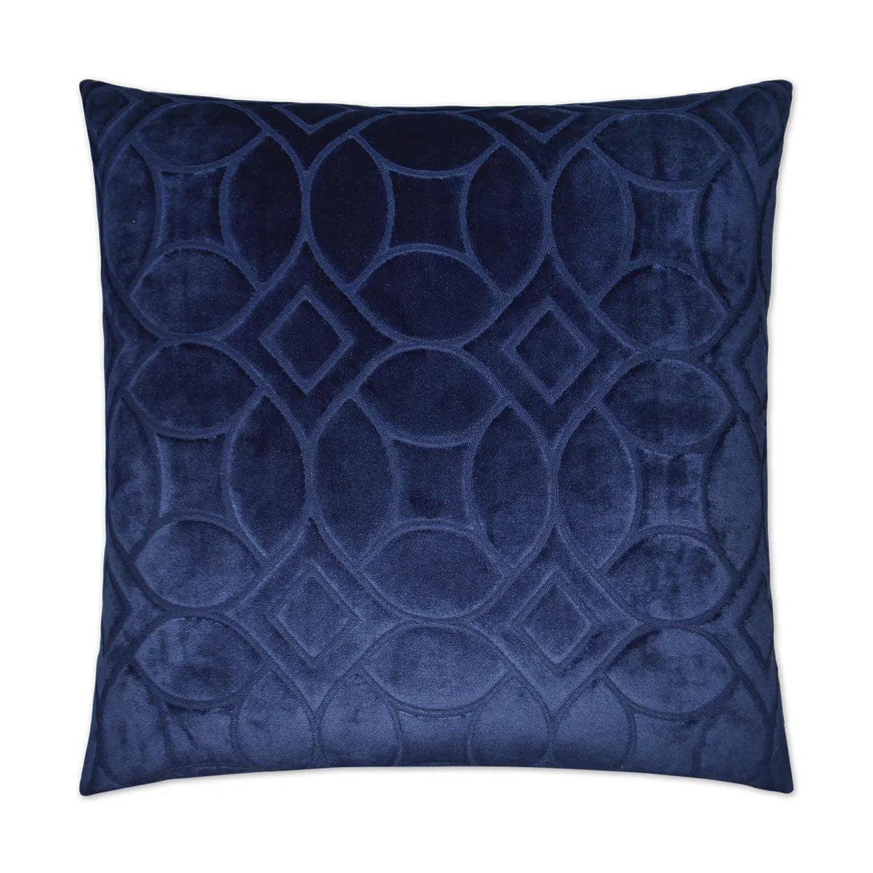 Reidshire Blue Throw Pillow With Insert