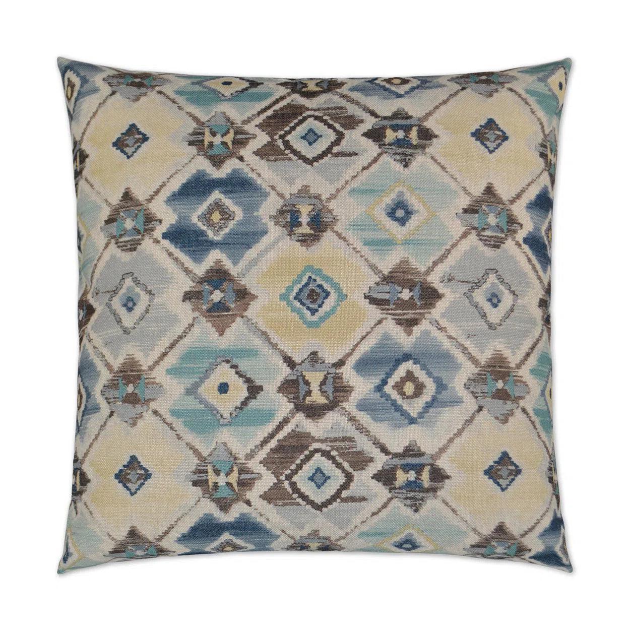 Shasta Blue Throw Pillow With Insert