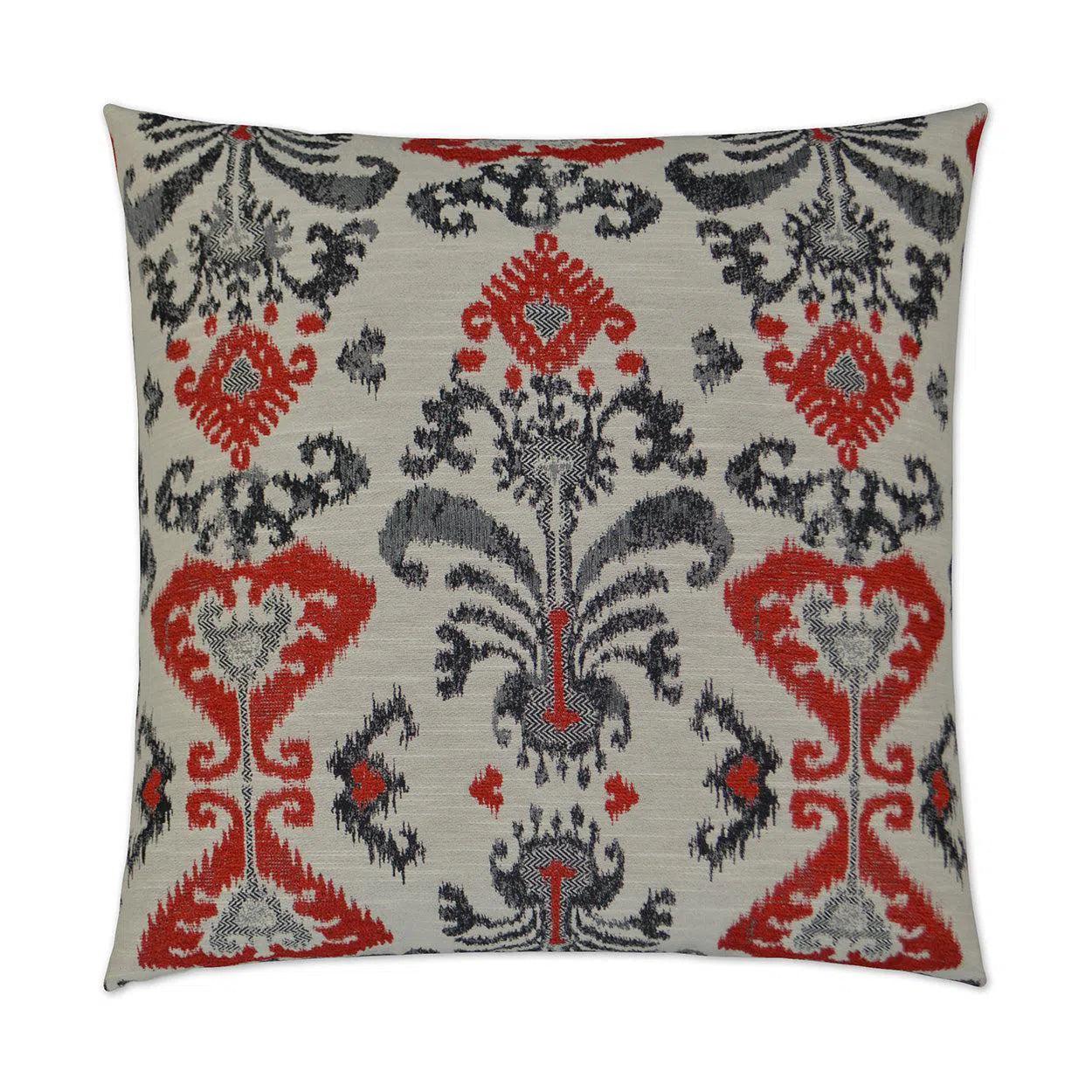 Sweet Retreat Red Throw Pillow With Insert