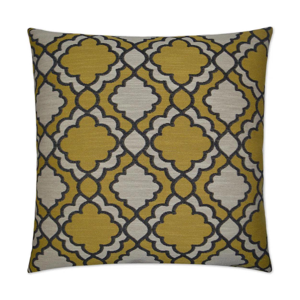 Taylor Gold Throw Pillow With Insert